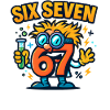Six Seven 67 Science Humor Nerd Gaveidé