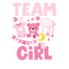 Team Girl Baby Shower Pink Kønsafsløring