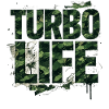 Turbo Life Camouflage Lettering Army Style