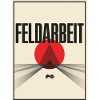 Feldarbeit Retro Plakat Landwirtschaft Acker