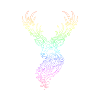 Deer Rainbow