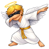 Dabbing Angel