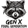 Raccoon Gen X Feral Generation