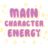 Main Character Energy Tee