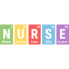 Nurse Blockdesign Elementfarben