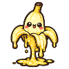 Melting Banana Kawaii