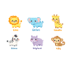 Kuschelige Tierfreunde Sticker
