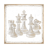 Vintage schackdesign för schackälskare: Klassiker