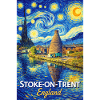 Stoke-on-Trent, Angleterre, Starry Town, Riverside