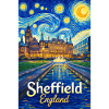 Sheffield England Starry Night