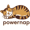 Powernap Cat Sleeping Motif