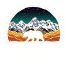 Panorama nocturne de Grand Teton