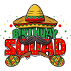 Squadra di compleanno Cinco de Mayo Mexican