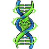 Demonic DNA Double Helix