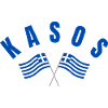 Drapeaux grecs de Kasos croisés