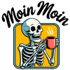 Erst Kaffee Skelett