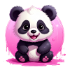 cute panda