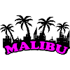 Malibu Neon Pink Font