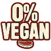 0% Vegan – Retro Statement