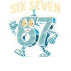 Six Seven 67 Italian Brainrot Robot Meme Humor