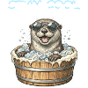 Stay Cool Eisbaden Otter