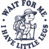 Tortue errante Attends-moi Petites jambes