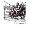 Fishing Legends Vintage Retro