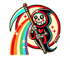 Rainbow Grim Reaper