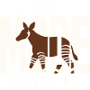 Okapi-liebhaber Okapi-tier Seltene Tierweltliebe