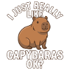 Capybara, j’aime vraiment les capybaras
