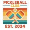 Pickleballklubb etablert 2024 Morsom spiller pickleball