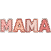 Mama Patchwork Shirt für Mütter