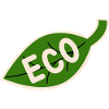 Eco Leaf Emblem - Minimal Nature