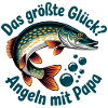 Papa Angler Geschenk