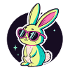 Bunny Neon Chic Sunglasses