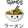 Kawaii Ramen Bowl Illustration