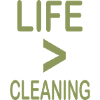 Life Over Cleaning Funny Quote 
