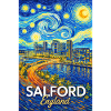 Salford, Englands skyline i stjernenattstil