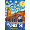 Tameside England Cloud swirl and brick