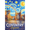 Coventry England Skyline Starfall