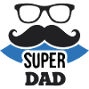 Cool Super Dad Glasses Dad