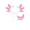 Cute Haunted Skeleton with Wings