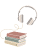 Audiobook, Headphones, Books