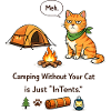 Tentbound Cat Campfire Meme