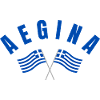 Aegina Crossed  Greek Flags 