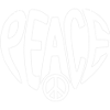 Peace Heart with Peace Sign
