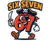 Seis Siete 67 Pirata Italiano Cerebro Humor Divertido