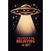Thanks for believing