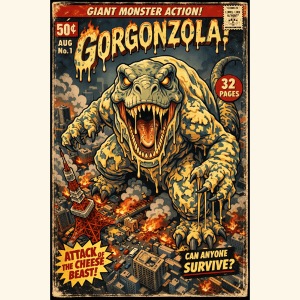 Gorgonzola Comic Book