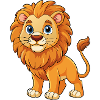 Cute lion